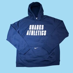 Nike NSU Shark Athletics Therma Fit Center Swoosh Hoodie